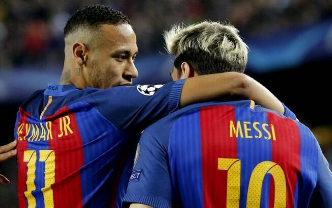 Neymar e Messi