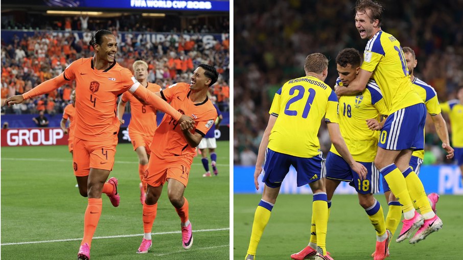 Holanda vem de empate na estreia, enquanto Suécia aplicou goleada na Tunísia