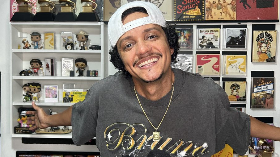 Johnny Matos é cover e intérprete do cantor Bruno Mars