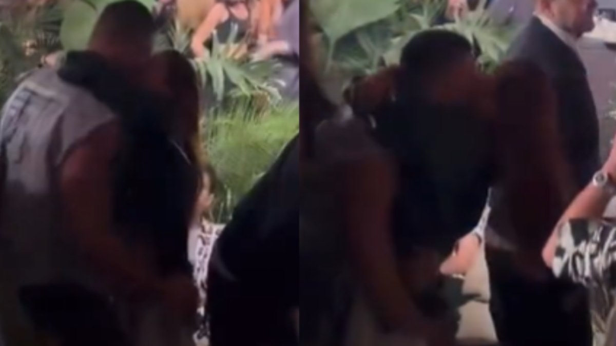 Anitta é vista aos beijos com ator italiano do filme '365 Dias'