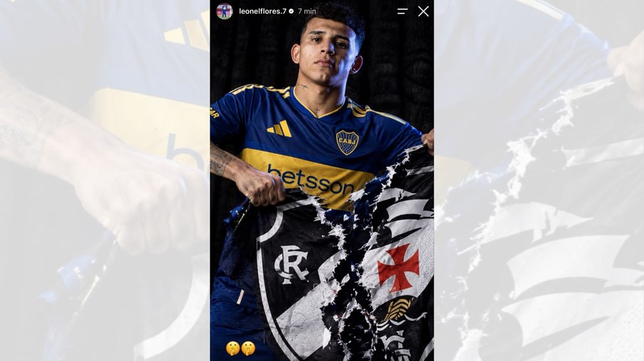 Flores, do Boca Juniors, rebateu Thiago Mendes Flores, do Boca Juniors, rebateu Thiago Mendes