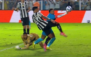 Neymar é expulso em derrota do Santos; veja o lance