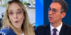 Ticiane diz que semana de Tralli foi puxada com sabatinas