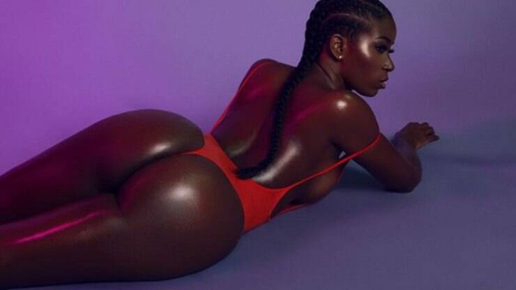 Messy favorite sensual ebony