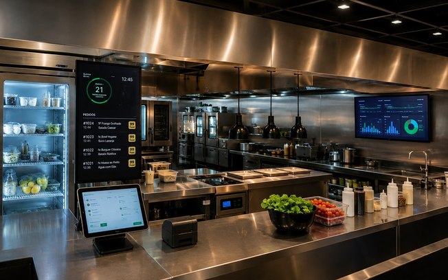 Salão Abrasel: Cozinha 4.0 otimiza gestão no setor de AFL