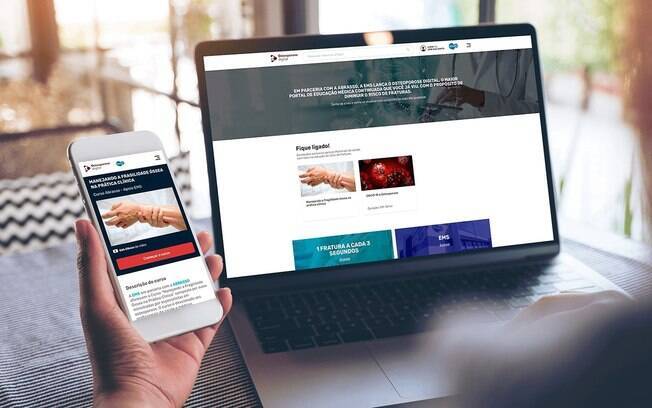 Laboratório lança portal de educação continuada para médicos sobre osteoporose