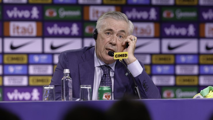 Ancelotti revela estilo de jogo que irá implementar na Seleção