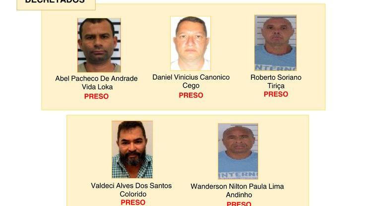 Organograma do PCC revela quem são os “decretados” após racha