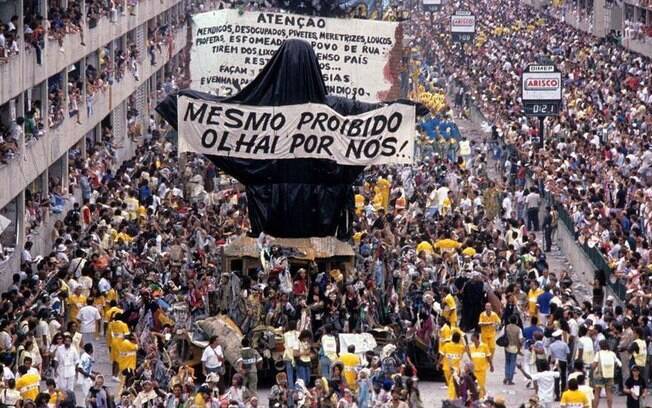 Em 1989, Joãosinho Trinta marcou a história da Beija-Flor com o enredo