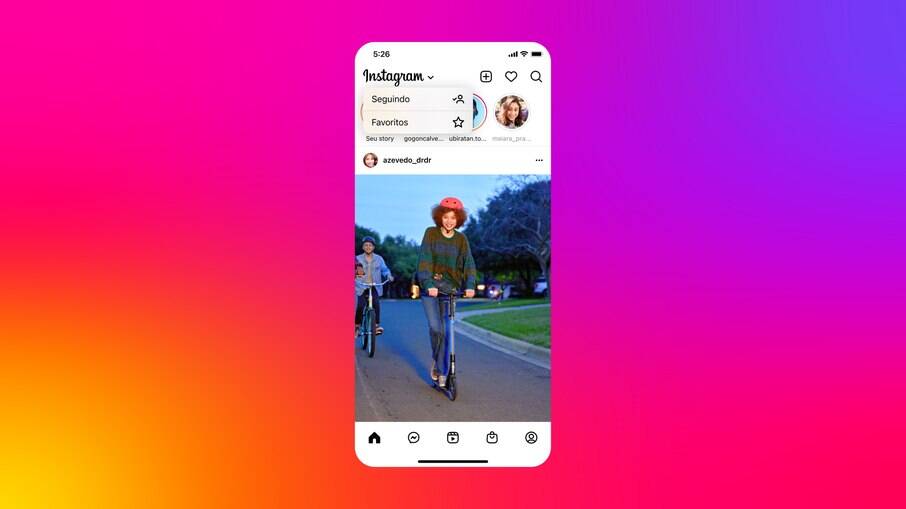 Instagram adiciona novas opções para organizar o feed