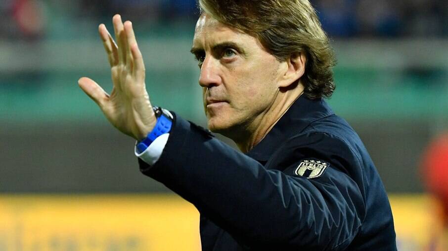 Roberto Mancini não conseguiu levar a Itália para a Copa do Mundo