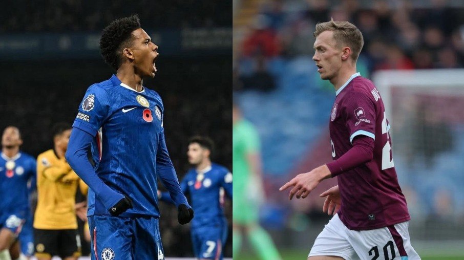 Chelsea e Burnley se enfrentam pela Premier League Chelsea e Burnley se enfrentam pela Premier League