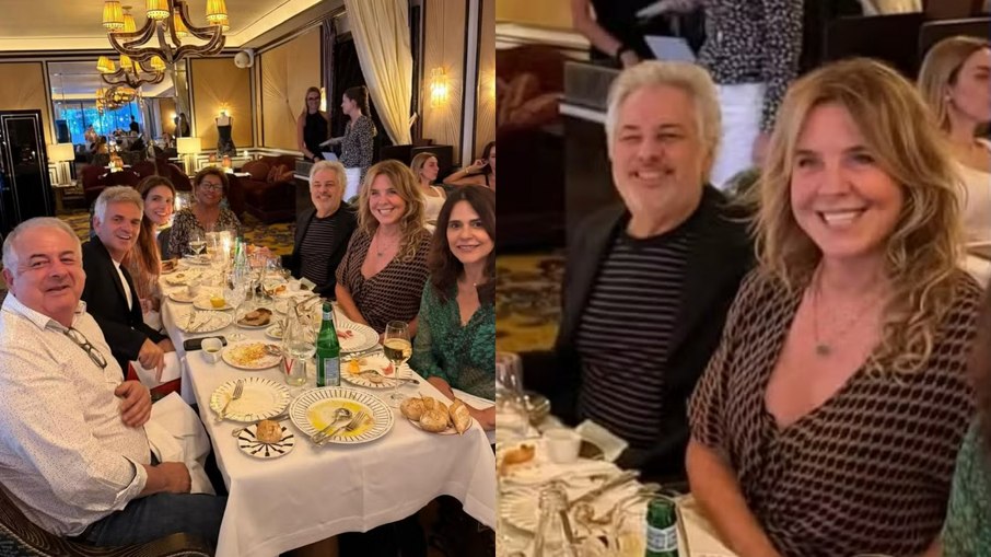 Roberto de Carvalho, viúvo de Rita Lee, é visto com ex em Paris Roberto de Carvalho, viúvo de Rita Lee, é visto com ex em Paris