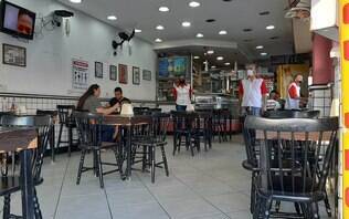 No centro, vendas em bares e restaurantes foi considerada fraca na  reabertura, Guarulhos