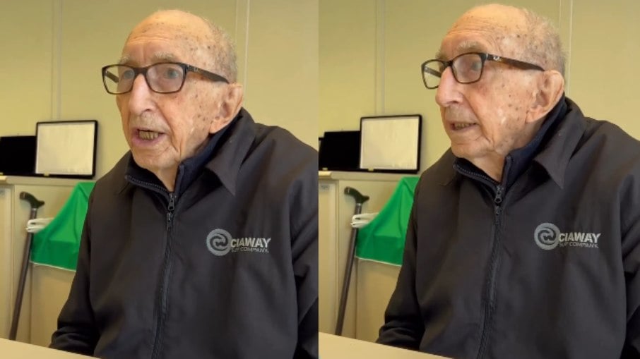 Brasileiro recordista mundial de tempo no mesmo emprego morre aos 102 anos