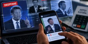 Mesmo proibidos, deepfakes tomam conta das redes antes da eleição