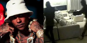 Vídeo mostra MC Poze sendo rendido por bandidos armados