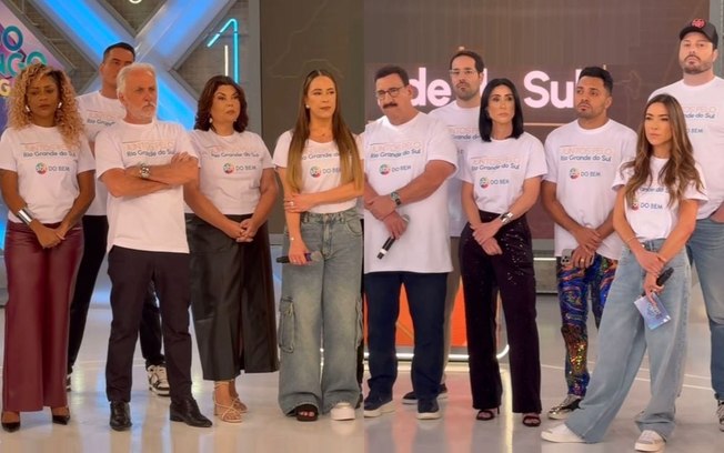 Patricia Abravanel, Danilo Gentili, Ratinho entre outros em prol da campanha “Juntos Pelo Rio Grande do Sul”