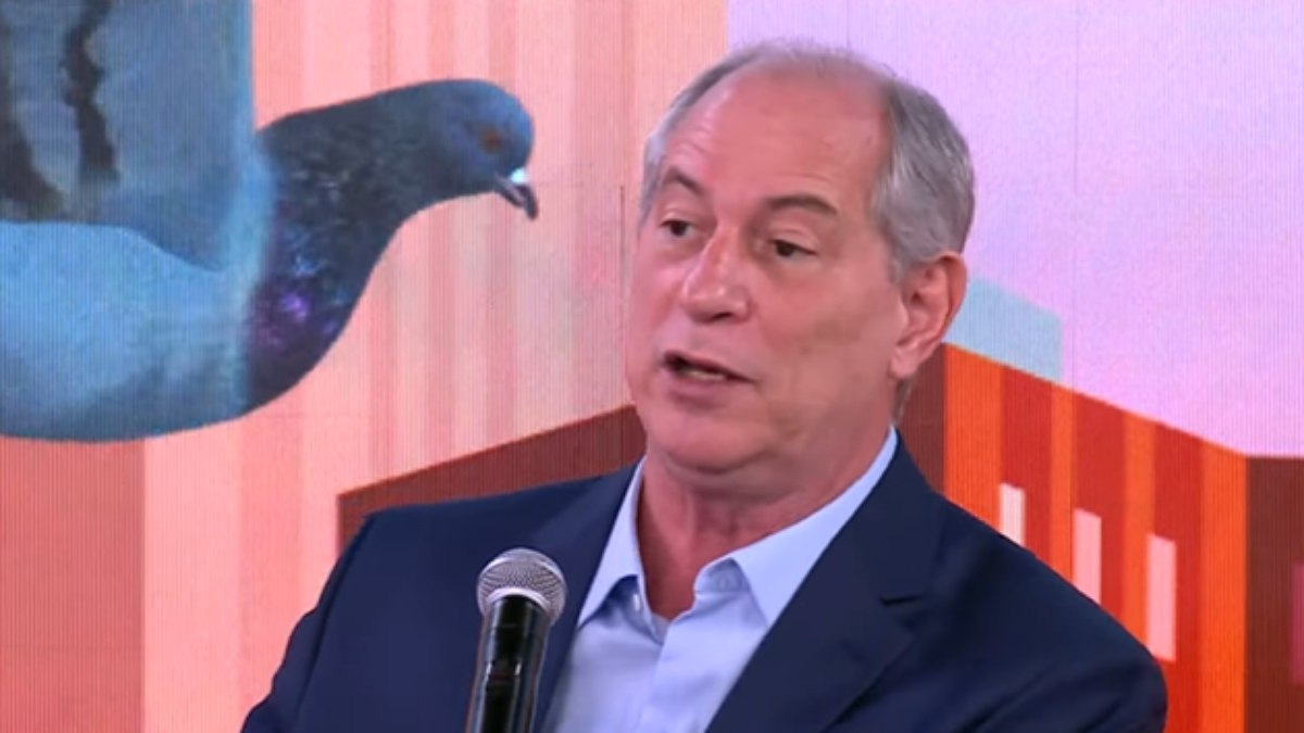 Ciro Gomes no programa Pânico, da Jovem Pan