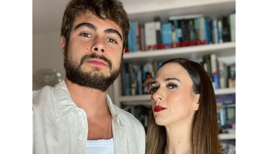 Rafael Vitti e Tata Werneck