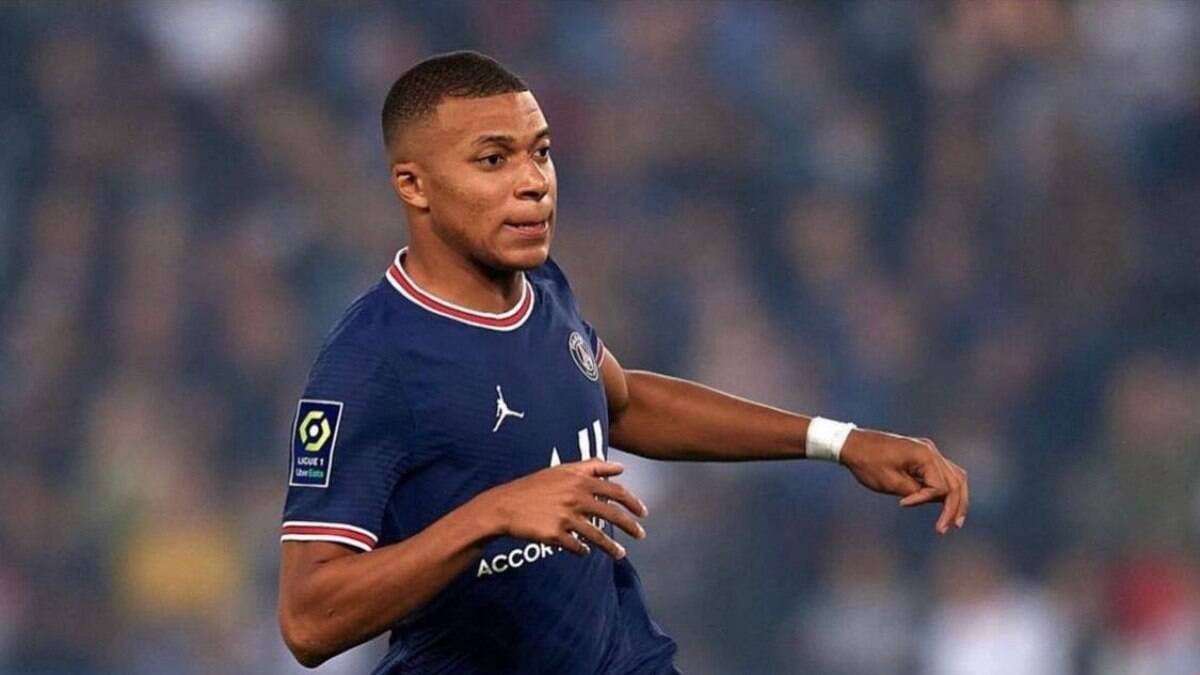 Mbappé marcou o gol que inaugurou o placar da noite no Santiago Bernabéu