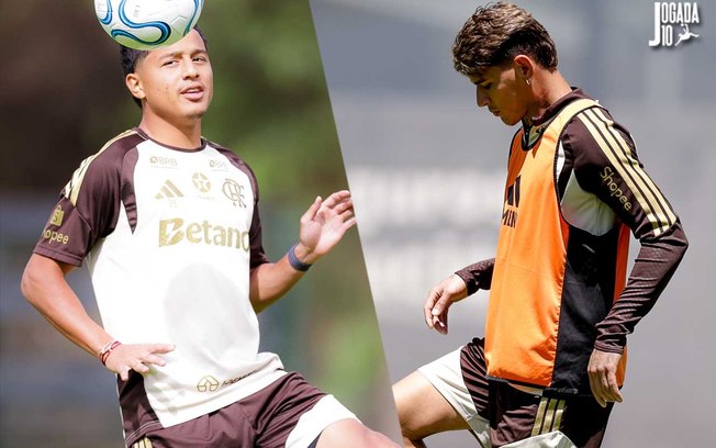 Gonzalo Plata em treino do Flamengo em Quito