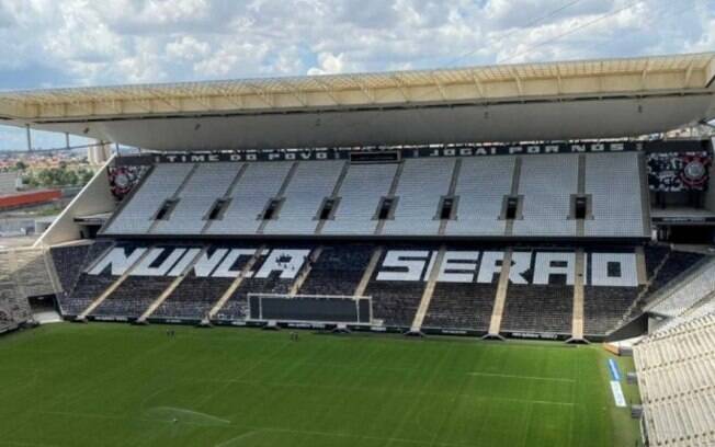 Corinthians prepara mosaico para clássico contra o Palmeiras: 'Nunca serão'