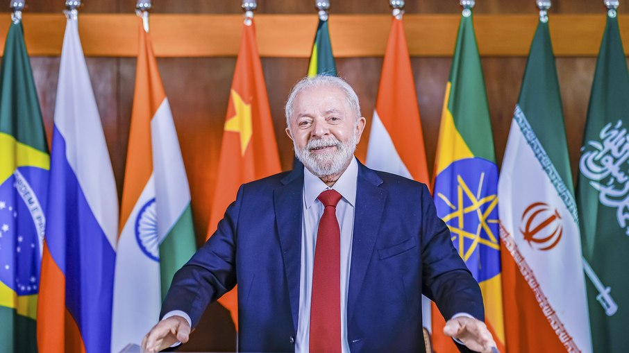 Presidente Luiz Inácio Lula da Silva (PT) durante Cúpula Virtual Extraordinária do BRICS