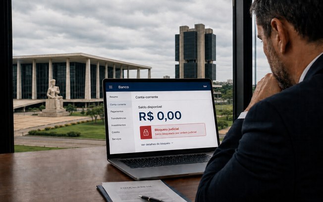 Conta bloqueada judicialmente exige resposta rápida