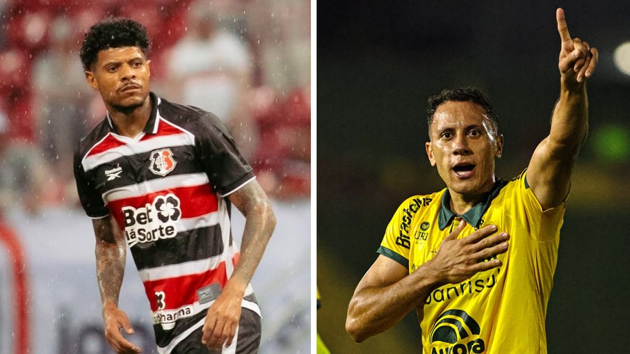 Tiago Marques lidera o Santa Cruz diante do Ypiranga na Arena de Pernambuco