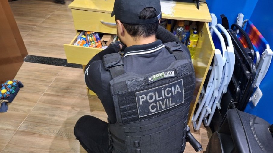 Operação em uma das casas em que as facções se localizavam Operação em uma das casas em que as facções se localizavam