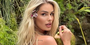Ex-BBB Yasmin Brunet se pronuncia após publicar foto do rosto e ser alvo de críticas