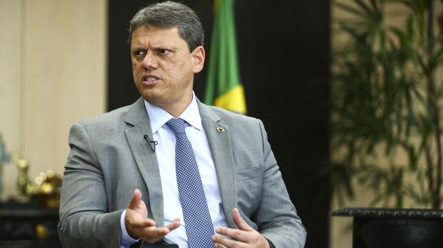 Tarcísio de Freitas é o governador de São Paulo