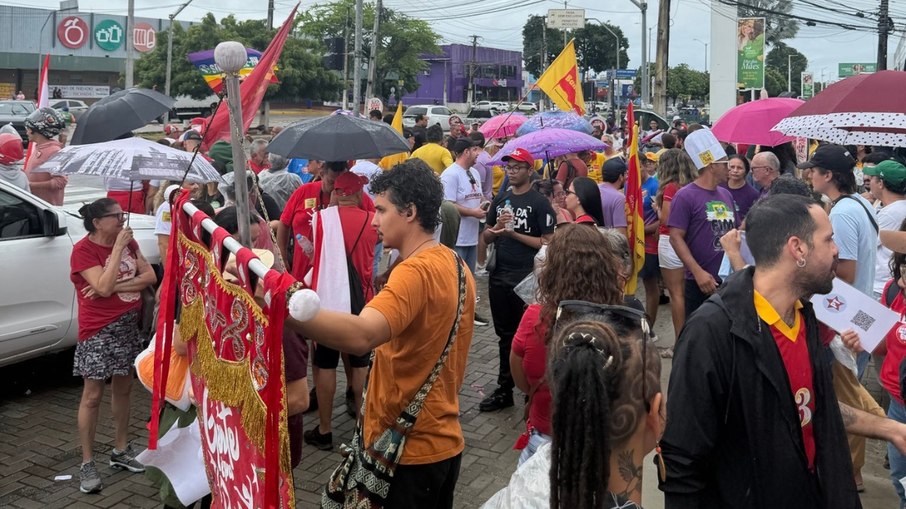 Ato do Dia do Trabalhador em Natal 