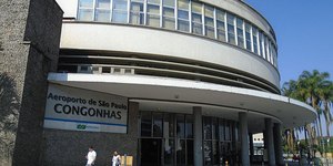 Congonhas cancela 167 voos após rajadas de vento acima de 90 km/h