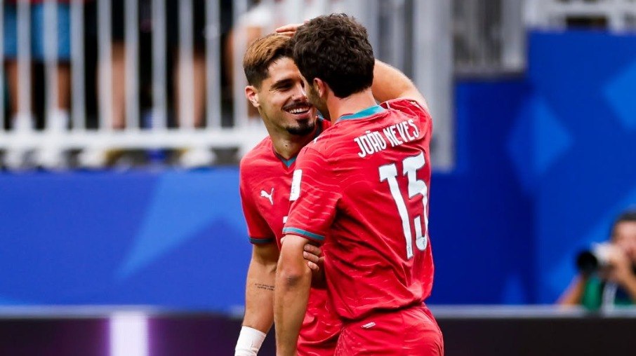 Portugal abriu o placar