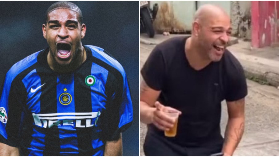 Adriano Imperador viveu a melhor fase da carreira na Inter de milão