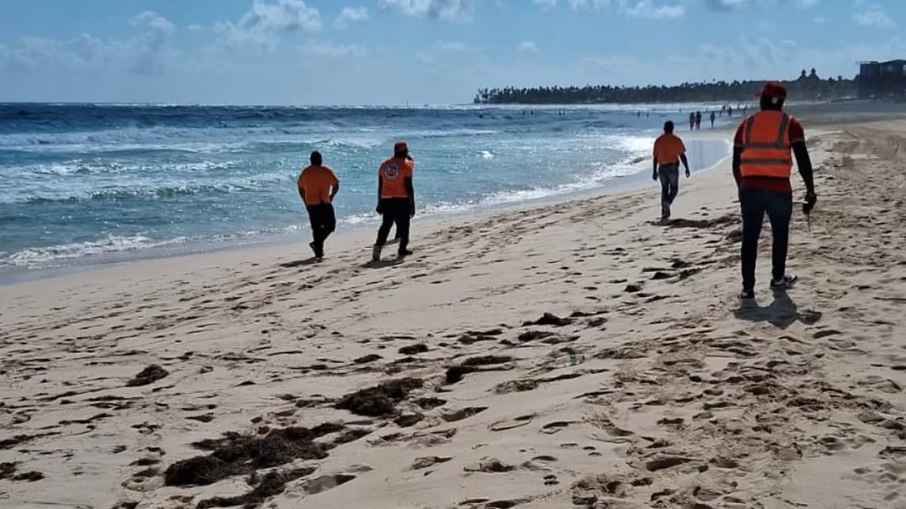 A Marinha, bombeiros e polícia estão entre os envolvidos nas buscas. A Marinha, bombeiros e polícia estão entre os envolvidos nas buscas.