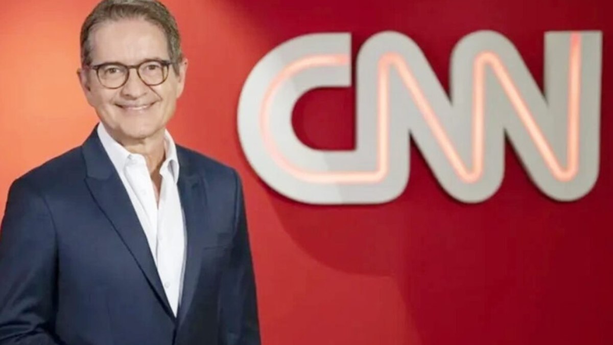 Após mais de 40 anos trabalhando na Globo, o jornalista foi contratado pela CNN Brasil