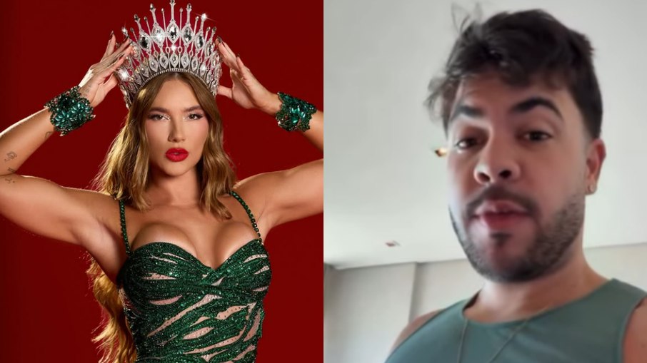 Álvaro brinca com samba no pé de Virginia