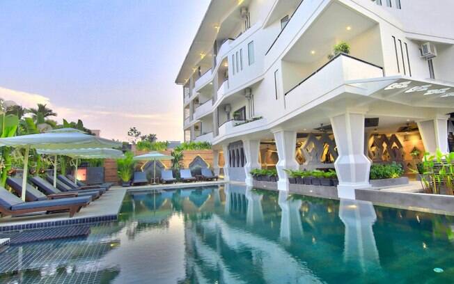 O Central Suite Residence é um hotel estrelas que fica em Siem Reap, em Camboja, um dos países que mais aparece aqui O Central Suite Residence é um hotel estrelas que fica em Siem Reap, em Camboja, um dos países que mais aparece aqui