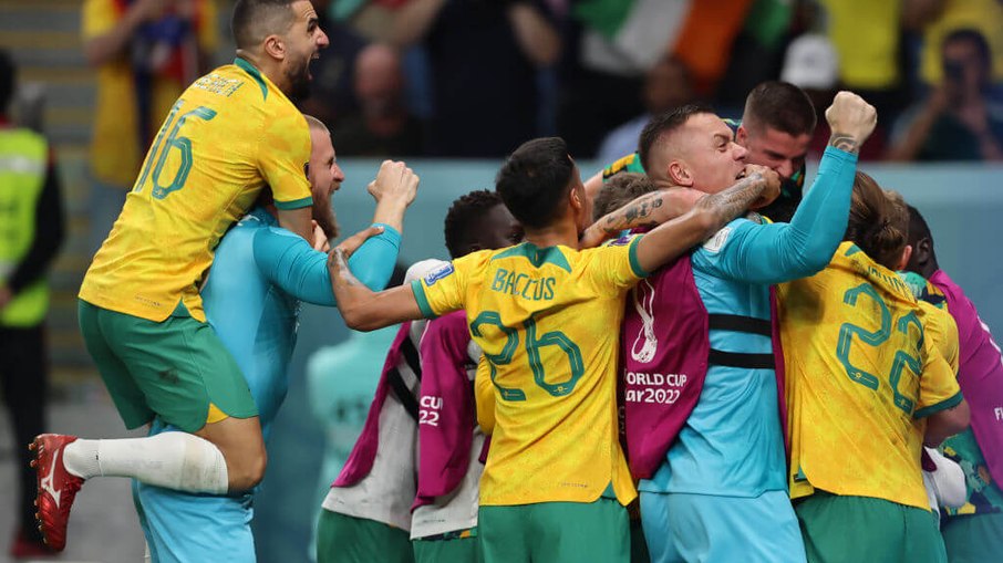 Austrália derrotou a Dinamarca e avançou na Copa do Mundo