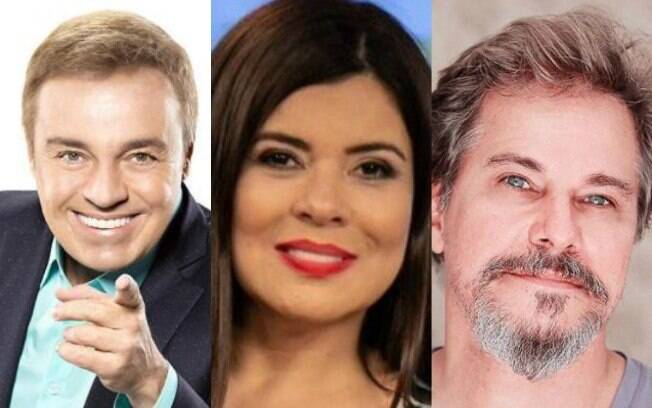 Gugu, Mara Maravilha e Edson Celulari