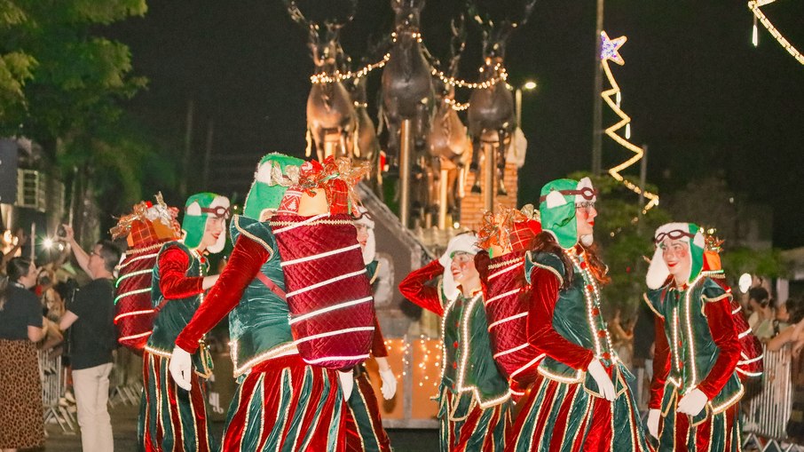 Desfile de Natal em Blumenau - SC