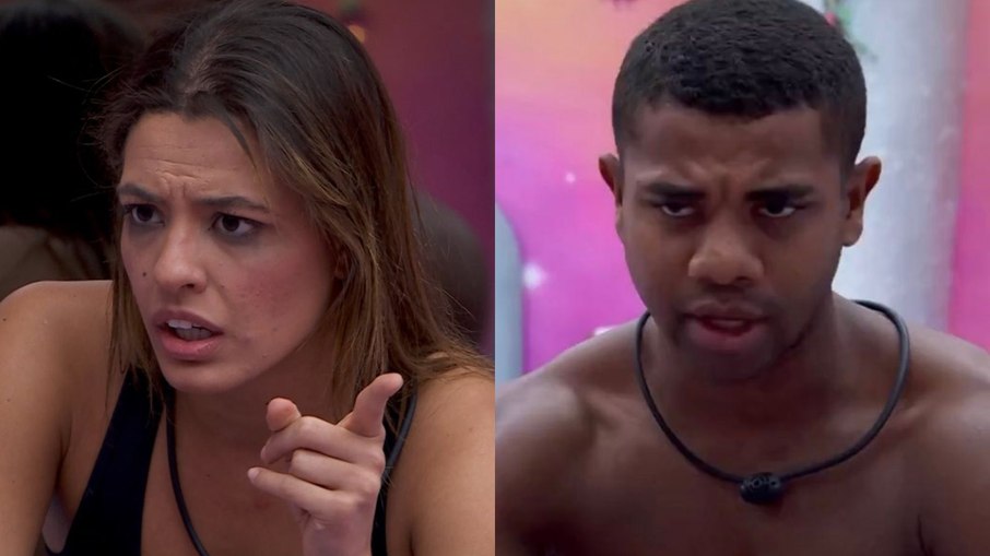 Beatriz e Davi protagonizaram atritos da noite no 'BBB 24'