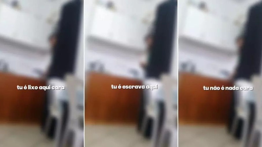 Imagens de vídeo gravado pela vítima. Imagens de vídeo gravado pela vítima.