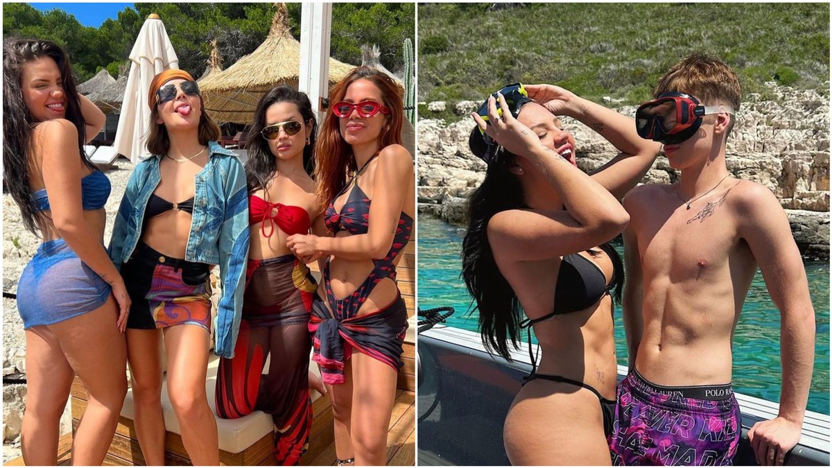 Vivi Wanderley, Juliette, Anitta, Jade Picon e Juliano Floss curtem férias na Croácia