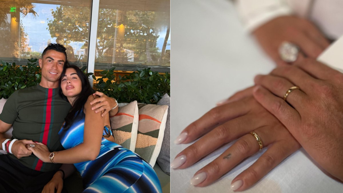 Cristiano Ronaldo e Georgina se casam em mansão milionária; veja