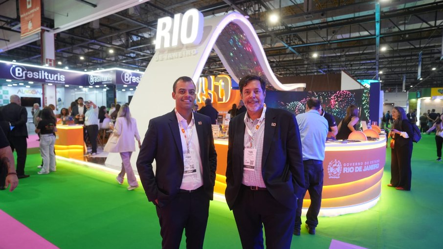 Secretário de Estado de Turismo, Lucas Alves e Presidente da Turisrio, Ricardo Almeida