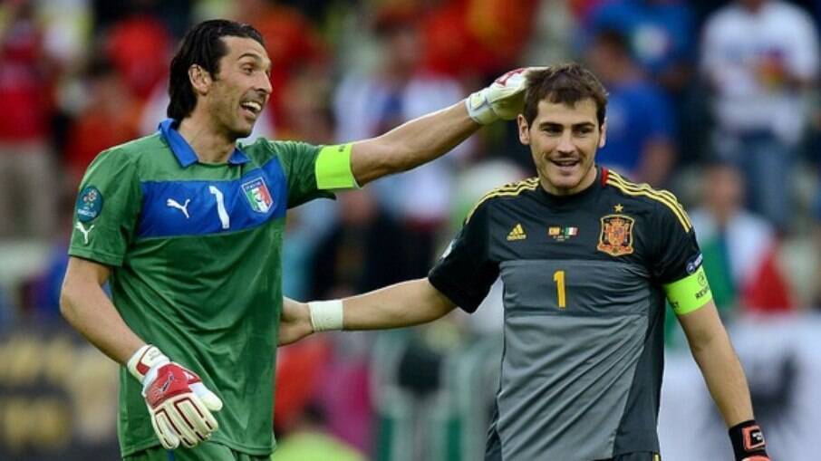 Buffon e Casillas